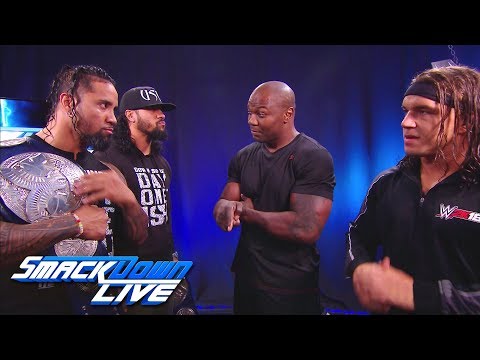 Shelton Benjamin & Chad Gable call out The Usos: SmackDown LIVE, Oct. 31, 2017