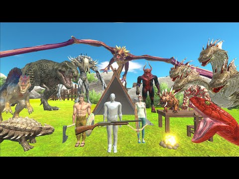 Jurassic World Evolution Camping 36 - At War with the Dinosaurs & Rescue the King! Animal Revolt