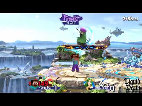 Grands | MuteAce (Peach) vs Yonni (Steve) | FREAKS IRL SMASH @ FREE PLAY RICHARDSON 19 ft Muteace, D