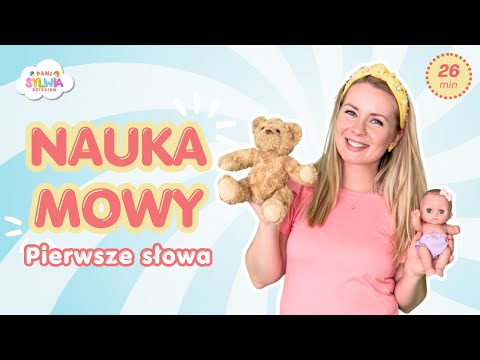LEARNING SPEECH - First words in Polish for children! Learn to speak in Polish for kids!