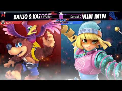 wolfen(Banjo & kazooie) Vs Xerzal(Min Min) Milk Machine 37 winers finals