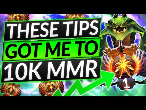 Simple Tips That Got Me to 10K MMR in Ranked - DISGUSTING VIPER Abuse - Dota 2 Guide
