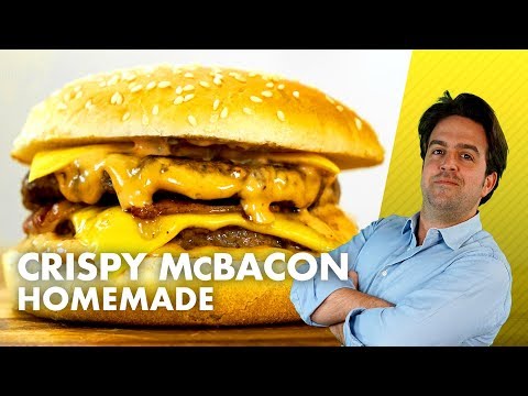Homemade McBacon: a crunchy delight!