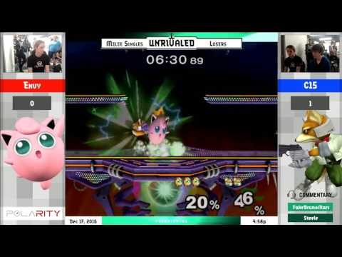 Unrivaled 4 Melee - C15 (Fox) vs Envy (Puff) - Losers Top 8