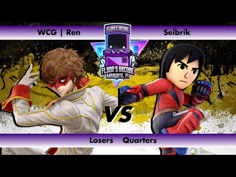 Flynn's Arcade 079 Losers Quarters - WCG | Ren (Joker) vs Seibrik (Mii Brawler) SSBU Tournament 2023