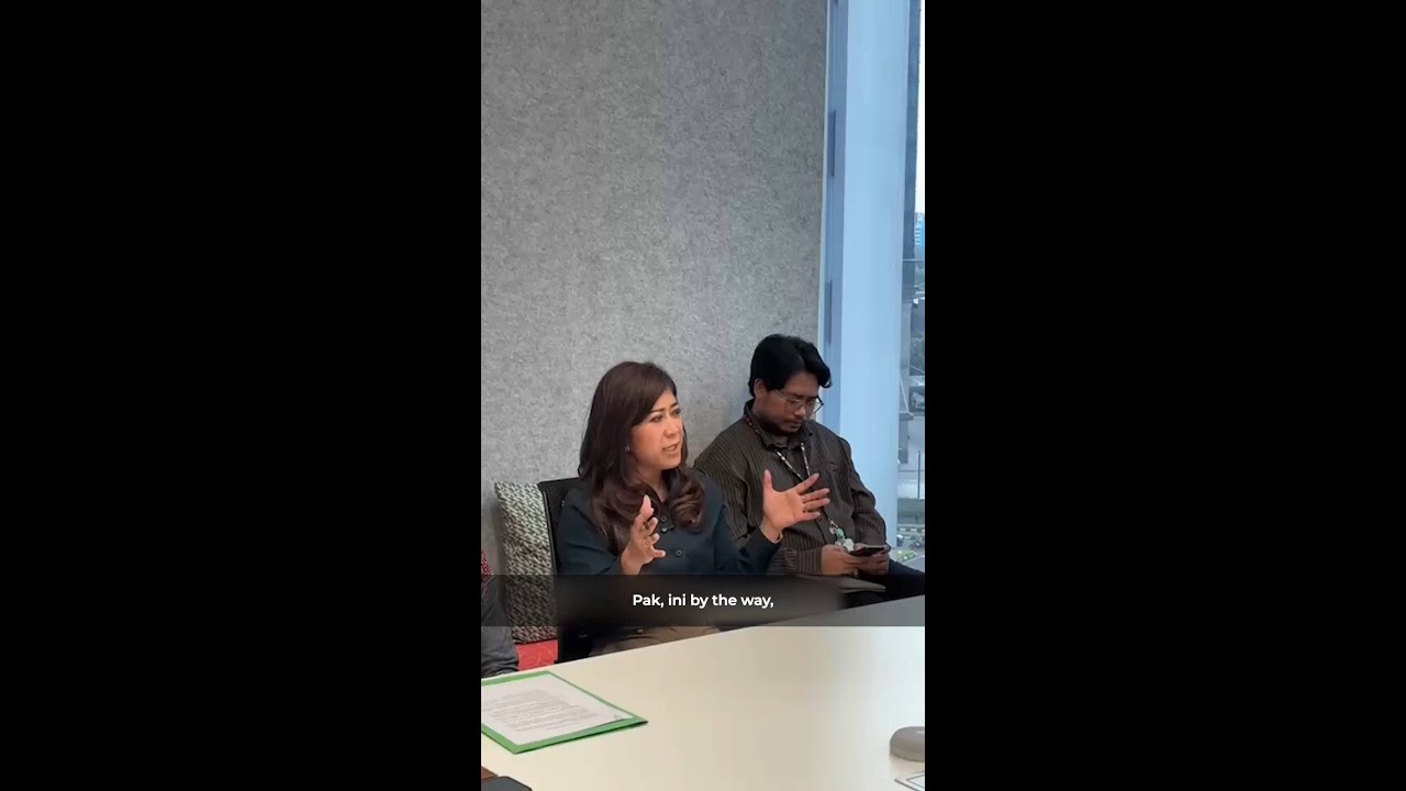 During a surprise inspection of the META office, Minister of Communication and Information Techno...