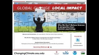 Why We Don’t Believe Science: A Perspective From Decision Psychology