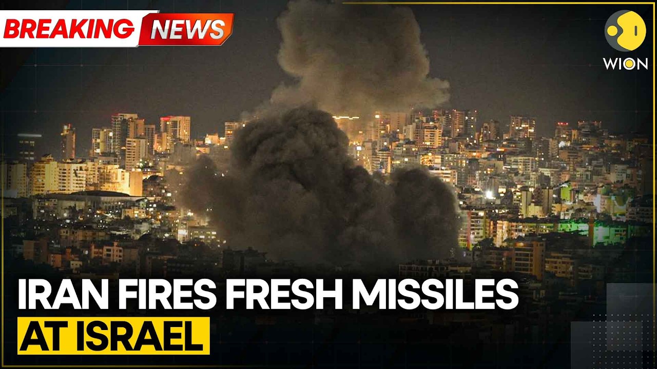 Iran Strikes Back: Israeli Military Says Iran Has Fired Fresh Missiles | WION Breaking