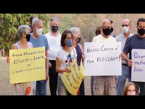 Moradores do Bairro Bela Vista fazem protesto contra o DAAE e Prefeitura