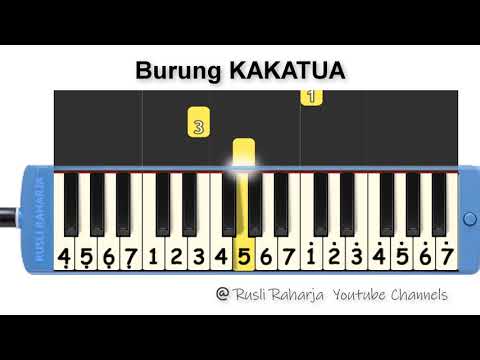Burung Kakatua - not pianika