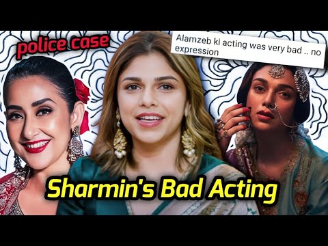 SHARMIN SEGAL'S BAD ACTING: GLORIFYING HEERAMANDI IS MESSED UP
