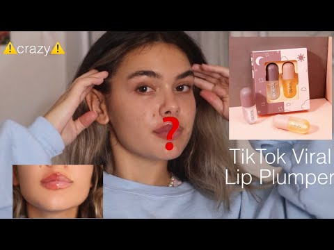 Real Review of the TikTok Viral Lip Plumper | DEROL LIP KIT