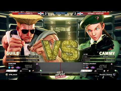 RTFAO #2 SFVCE Grand Finals Bandits Caba (Gu) vs Hermes Venatori (Ca)