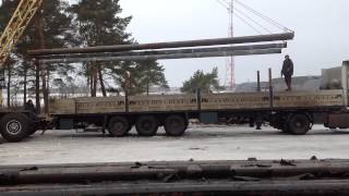 Превью видео: Погрузка б/у трубы | СтройГеоРесурс