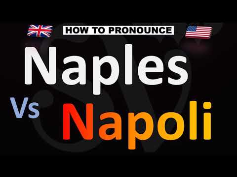 How to Pronounce Naples VS Napoli? | Italian VS English Pronunciation