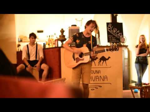 Petr Matyáš Cibulka - Píseň opuštěného plže (koncert v Karavaně)