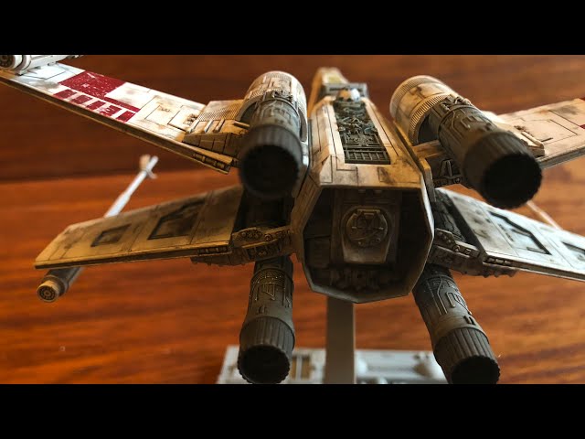 Vídeo relacionado con Revell GmbH 01200/1200 Revell Bandai 01200 1:72 X-Wing Starfighter Kit de plástico Modelo Star Wars Luke Skywalker, Multicolor, 1/72