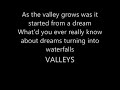 Honors - valleys lyric
