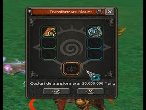 Metin2RO Tara Romaneasca Transformare Cal