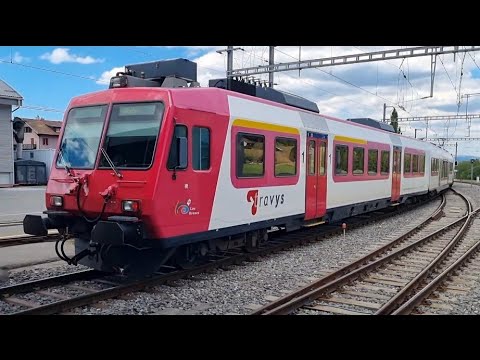 Travys Domino abfahrt in Le Brassus