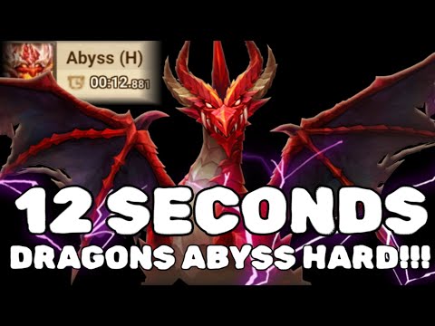 12 Seconds Dragons Abyss Hard HellYeah! #summonerswar
