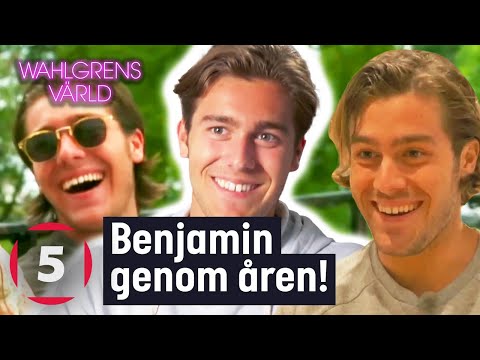 Benjamin Ingrosso genom åren - från pastaälskare till musikstjärna! | Wahlgrens värld | Kanal 5