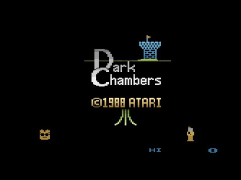 Dark Chambers Review for the Atari 2600 by John Gage