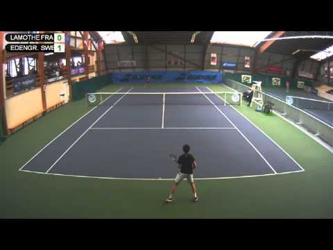 LAMOTHE (FRA) vs EDENGREN (SWE) - Open Super 12 Auray Tennis