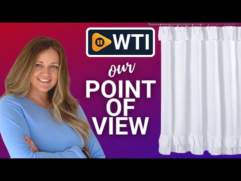 YOSTEV Ruffle Shower Curtains - WTI product video review