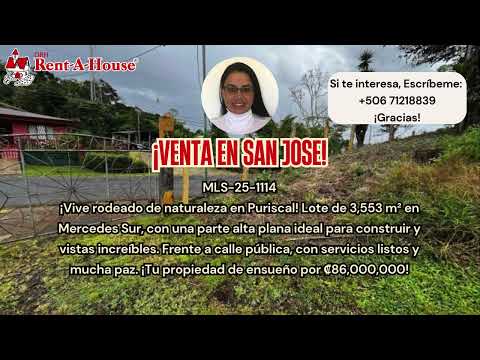 Lote en Puriscal, San Jose