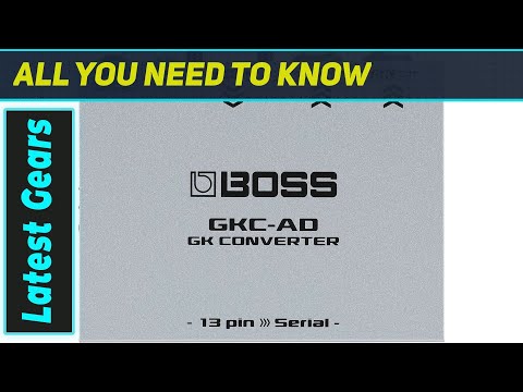 NIB Boss GKC-AD Analog-to-Digital GK Converter w/New Boss Serial Cable image 6