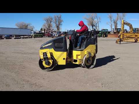 2020  Bomag  BW120 SL  48" Smooth Dual Drum Roller (650 Total Hrs)