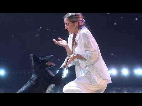 Roni Sagi and Her Border Collie Rhythm Have Wowed The Judges of Hit Reality Franchise | AGT Finals