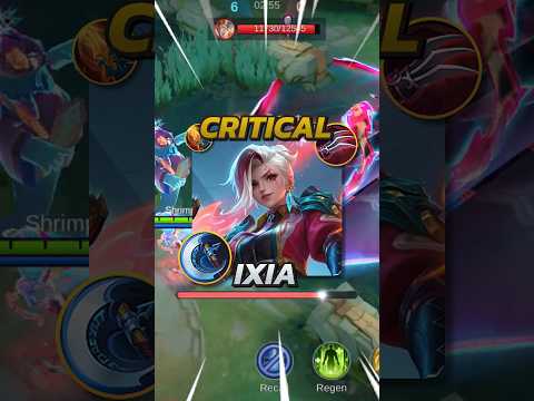Critical Ixia vs Trinity Ixia! Mobile Legends #mobilelegends #mlbb #gaming
