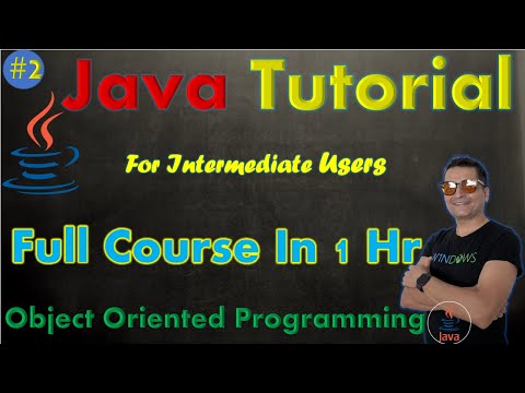 Java Programming Tutorial for Intermediate Users. Full Course in 1 Hr