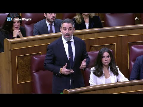 Santiago Abascal arrasa a Sánchez: "Es el puto amo de la mentira"