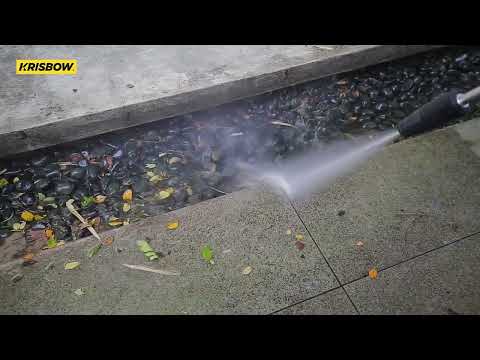 Gambar Krisbow High Pressure Cleaner Home Use 150 Bar 2000 Watt FRHPE150A - Hitam