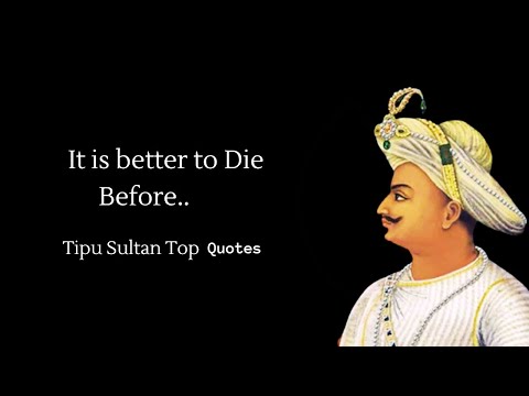 Tipu Sultan Quotes That Will Motivated You || English Quotes ||History Hero || Wisdom Quotes