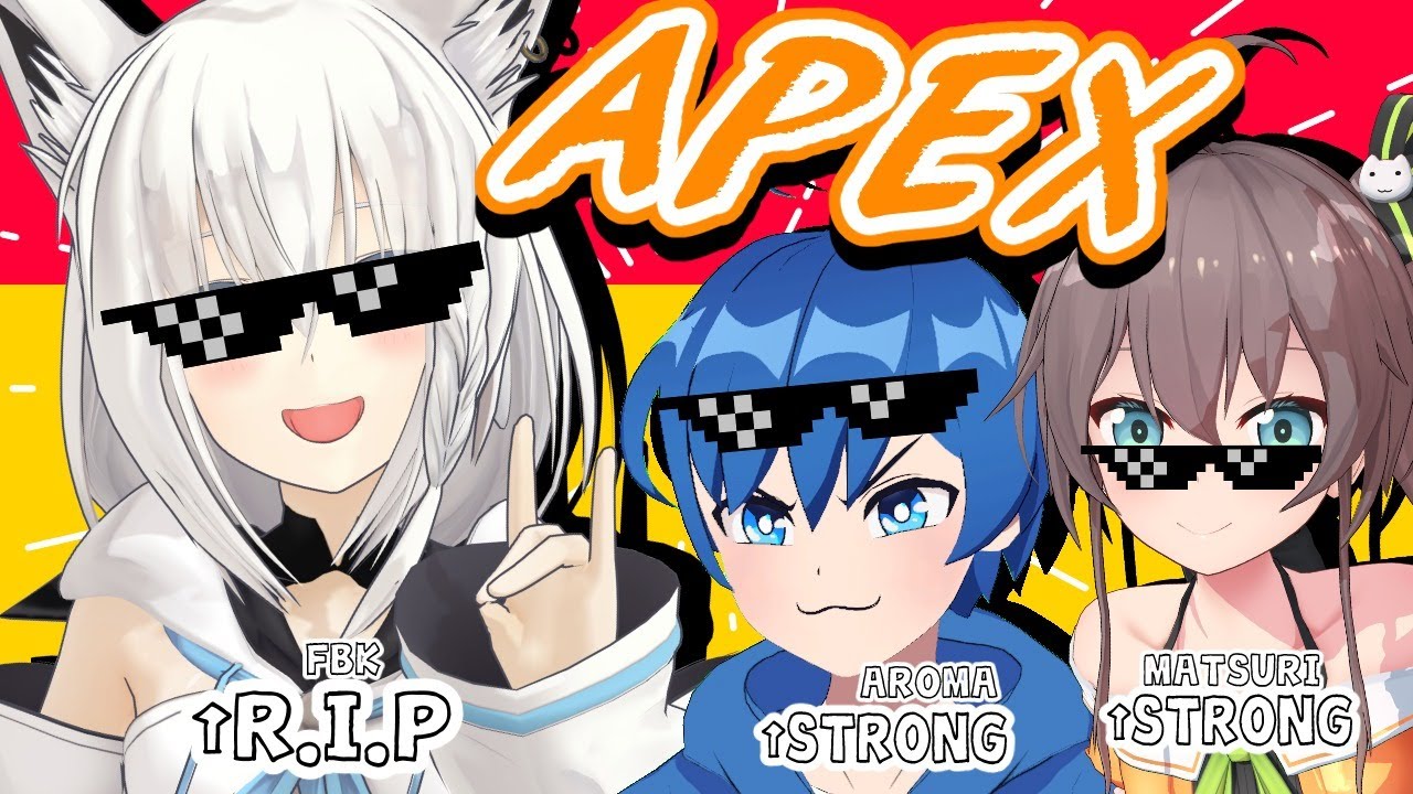 【APEX】AROMAさん降臨!!夏色吹雪とあぺぺ交流会