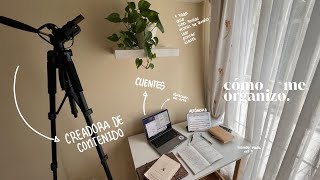 cómo me organizo ✨ para llegar a todo y vivir tranquila