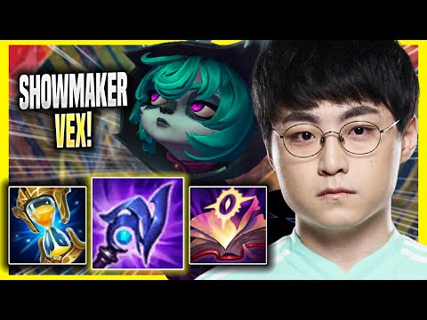 SHOWMAKER IS SO CRAZY WITH VEX! - DK ShowMaker Plays Vex MID vs Sylas! | Season 2022