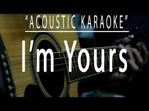 I'm yours - Jason Mraz (Acoustic karaoke)
