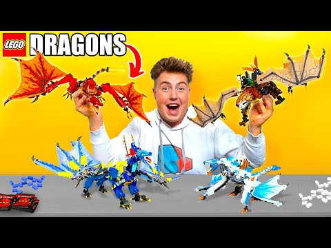 I Rebuilt LEGO Ninjago Original DRAGONS…