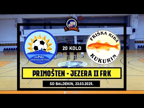 1. ŽMNL: PRIMOŠTEN - JEZERA II FRK  3:5, 23.03.2025.