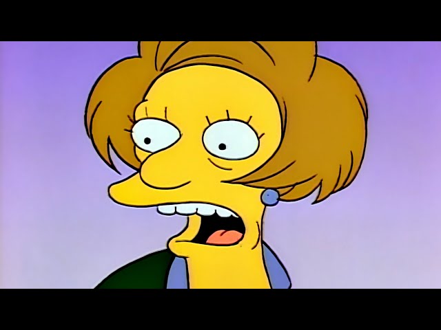 Vídeo relacionado con The Simpsons Edna Krabappel Divorced Bitter Eligible Retro Camiseta sin Mangas