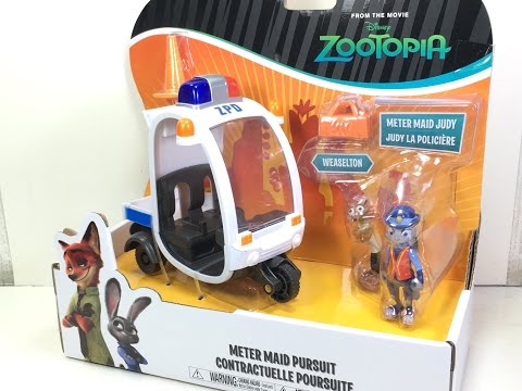 Zootopia Meter Maid Pursuit Set Review