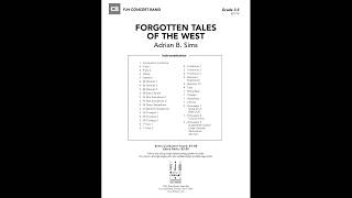 Forgotten Tales of the West | Adrian B. Sims