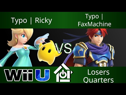 Typo House WR 3/21/17 - Typo | Ricky (Rosaluma) vs Typo | FaxMachine (Roy) - Smash 4 Losers Quarters