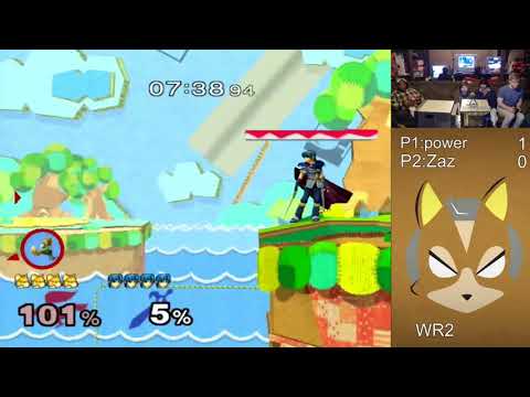 Justin Joe's Basement Bash 4 WQ - power (Fox) vs. Zaz (Marth)