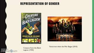 Representation of Gender